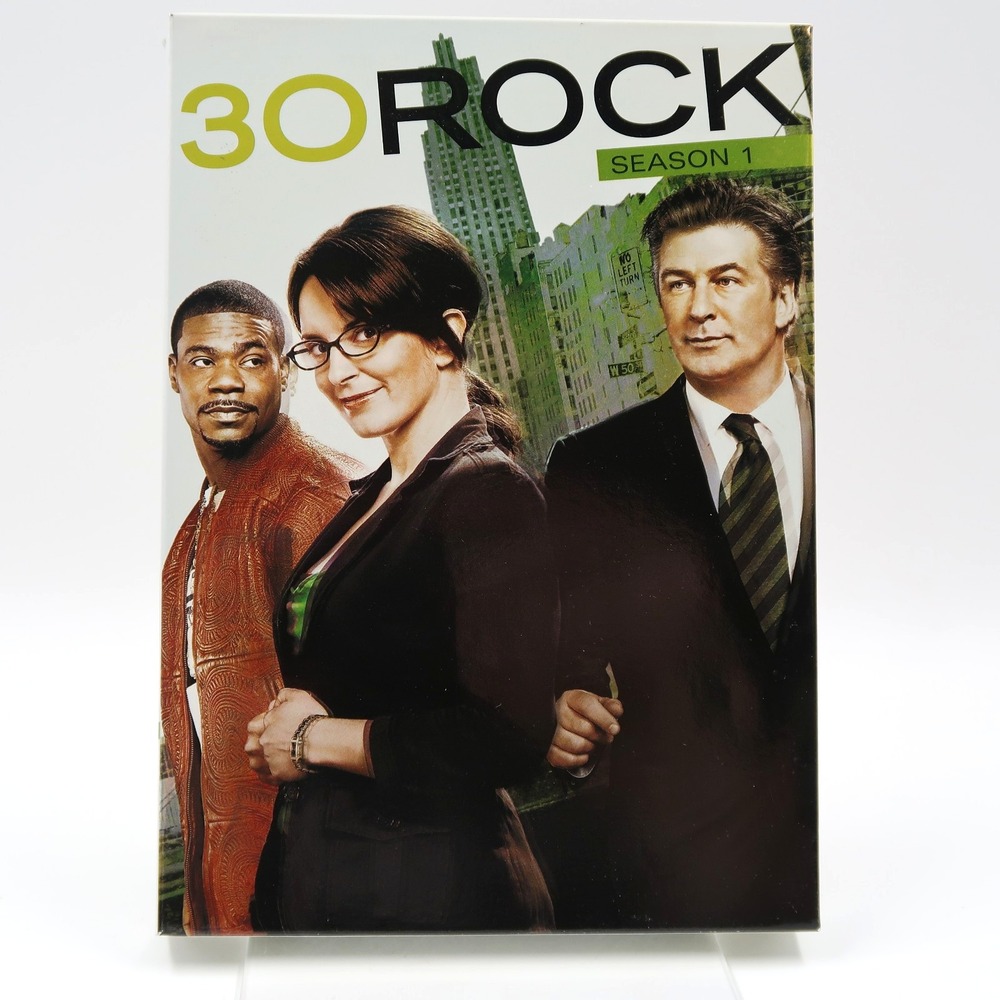 30 Rock Season 1 DVD 2007 Tina Fey Alec Baldwin Tracy Morgan TV Series